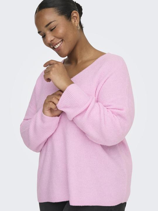 Produktbild Only Carcamilla V-Neck L/S Pullover Knt Noos (50, 52)