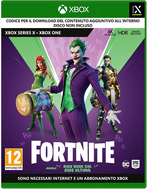 Immagine prodotto WB Fortnite: The Last Laugh Bundle Basic+DLC (Xbox Series X, Xbox One X, Multilingue)