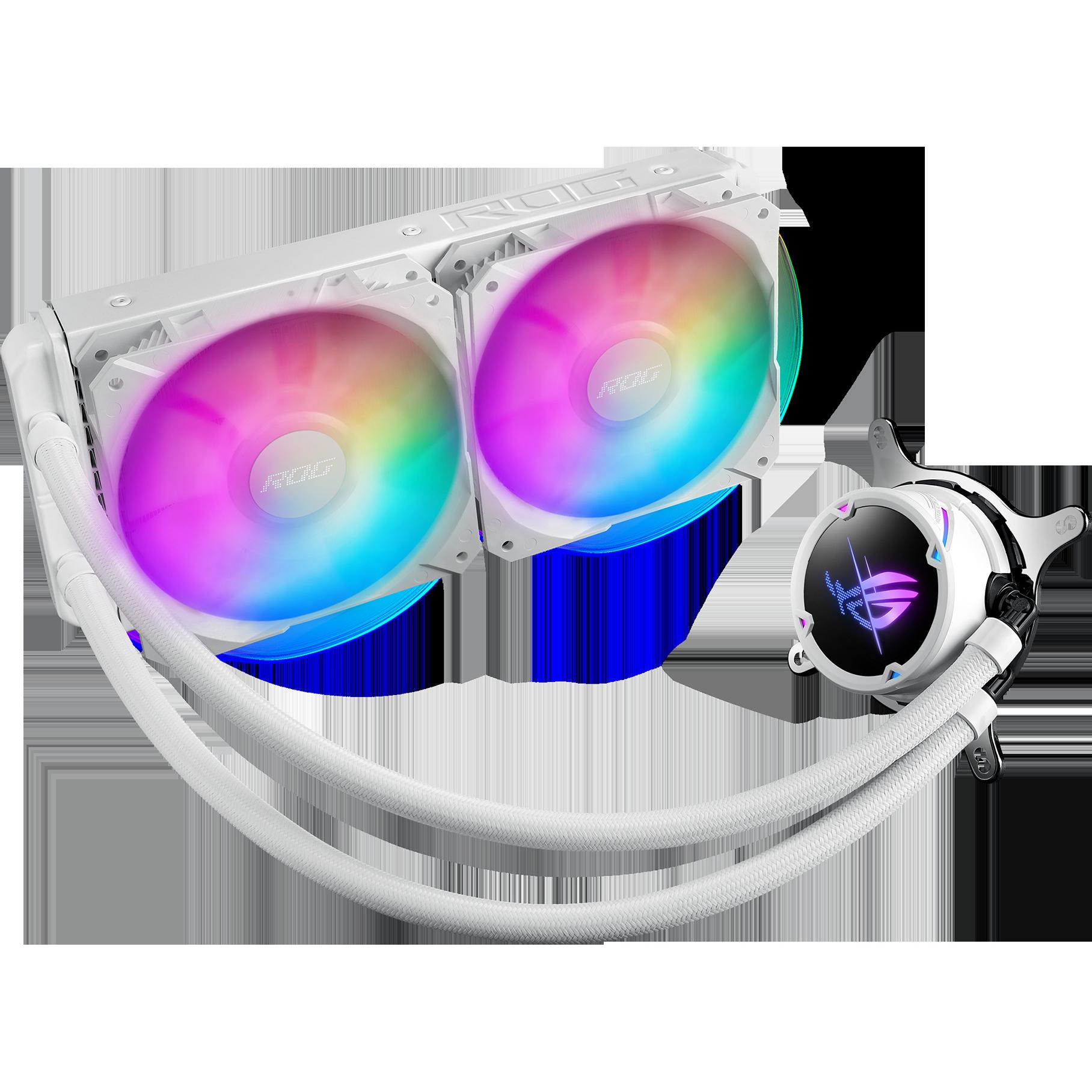 ASUS Rog Strix Lc Ii 240 Argb We, CPU Wasserkühler, Weiss
