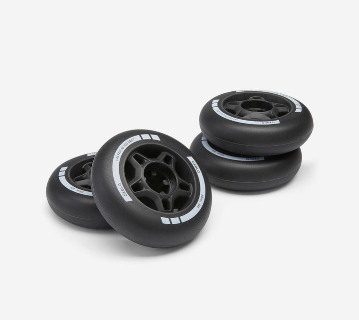 Image du produit Oxelo Roues de roller FIT 80 mm 84A 4er-Pack Polyuréthane (80 mm, 84a)