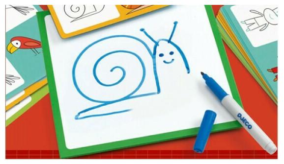 Actual product image Djeco Step by step Animals and Co (French, English, Italian, German)