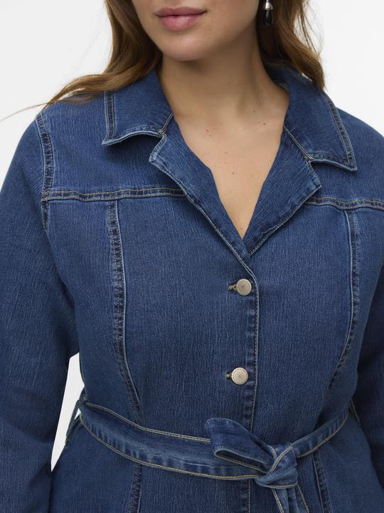 Image du produit Vero Moda VMCTELLY Midikleid Jeanskleid (48)