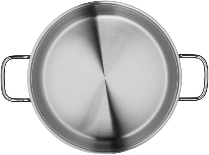 Actual product image WMF Kochtopf Fleischtopf Induktion 24cm Glasdeckel Diadem Plus Edelstahl 18/10 (24 cm, Pot, Stainless steel)