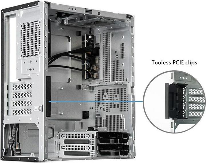 Actual product image Chieftec Bs-20b-Op Minitour Noir Sans Alim (mATX, Mini-ITX)