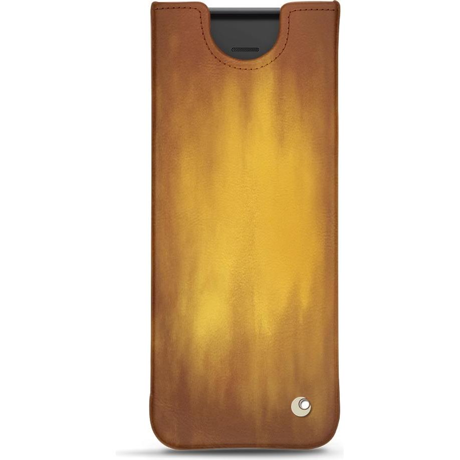 Noreve Lederschutzhülle (Samsung Galaxy Z Fold2), Smartphone Hülle, Gold