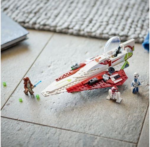 Actual product image LEGO Obi-Wan Kenobi's Jedi Starfighter (75333, LEGO Star Wars)