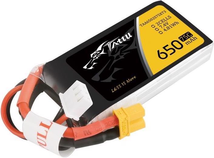 Produktbild Tattu RC-Akku LiPo 650 mAh 7.4 V 75C (7.40 V, 650 mAh)