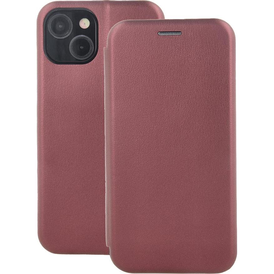 OEM Smart Diva Tasche für Samsung Galaxy S24 burgundy (Samsung Galaxy S24), Smartphone Hülle, Rot