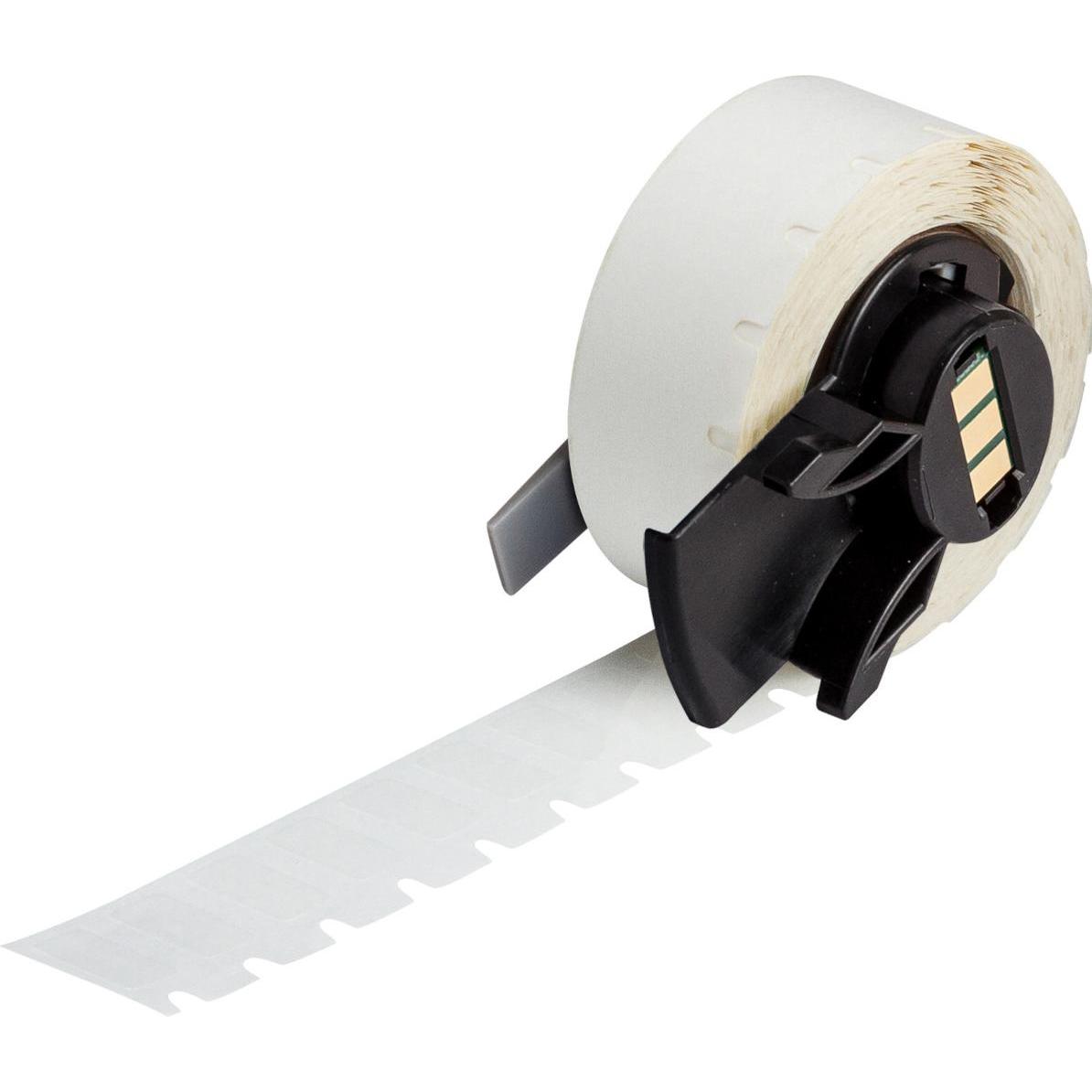 Brady, Rotolo di etichette, M6-6-430, poliestere, trasparente, lucido, 12,70 x 6,99 mm, permanente (750 E.) (1.27 cm)