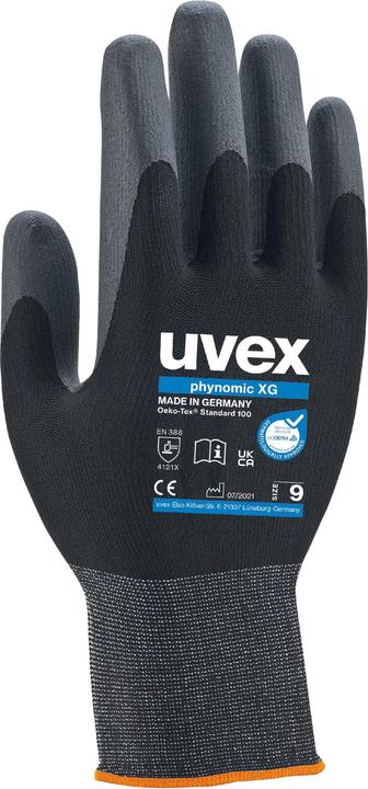 Actual product image Uvex Safety Polyamide work glove (7)