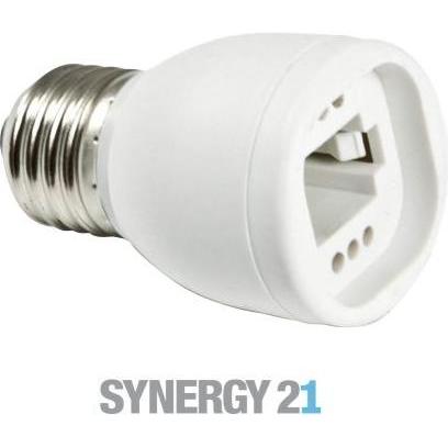 Synergy 21, Accessori per illuminazione, Adattatore LED per lampadine LED E27->G23/G24