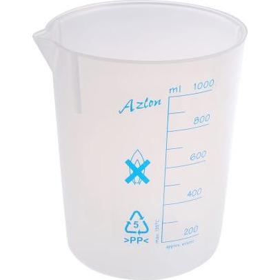 Rs Pro, Laborbedarf, Messbecher 1000ml PP