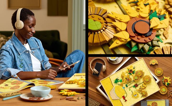 Produktbild LEGO Vincent van Gogh – Sonnenblumen (31215, LEGO DC, LEGO Seltene Sets)