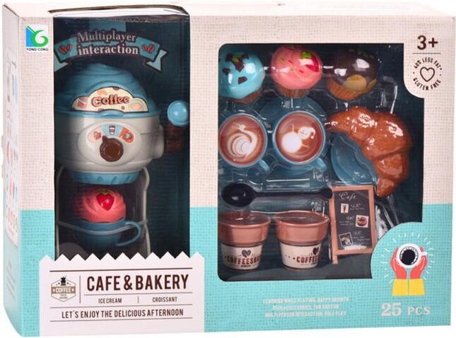 Image du produit Lean Toys Café-Set mit Eismaschine