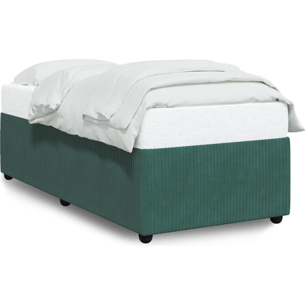 VidaXL, Bett, Bettgestell Samt (90 x 200 cm)