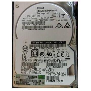 HPE DRV 1.2TB SFF HDD 10K SS8000 (1.20 TB), Festplatte