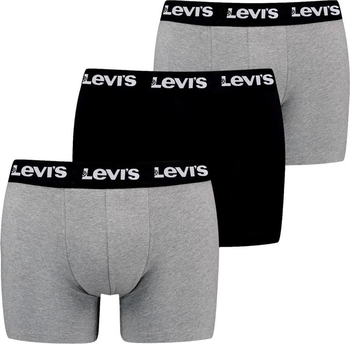 Produktbild Levis Boxershorts Unterhosen 3-Pack (S, 3er Pack)