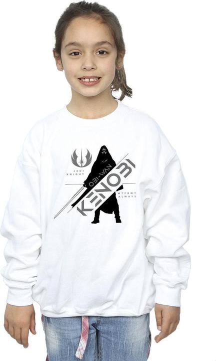 Produktbild Star Wars ObiWan Kenobi Jedi Knight Sweatshirt Mädchen (140, 146)