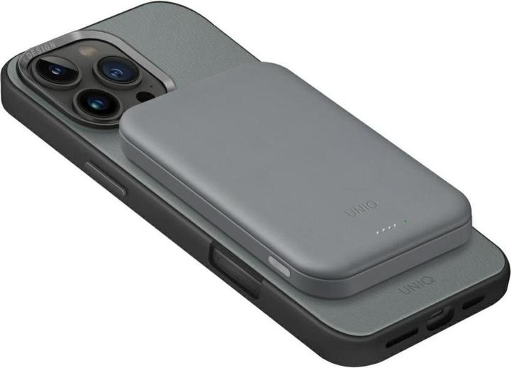 Produktbild Uniq Powerbank Lyden Lexa Magnetic 5000mAh PD USB-C MagSafe green (5000 mAh, 15 W)