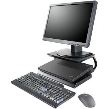 Thumbnail - Lenovo Easy Reach Monitor Stand, Monitor Erhöhung, Schwarz