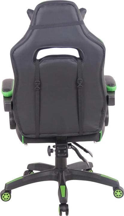 Image du produit CLP Chaise de bureau Heat, noir/vert (48 - 58 cm)