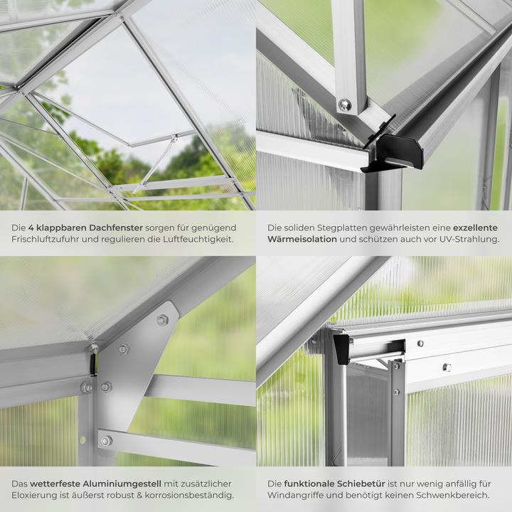 Produktbild tectake Gewächshaus