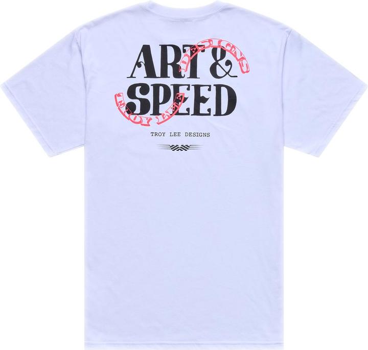 Actual product image Troy Lee Designs T-Shirt, Pink Slips, white, S (S)