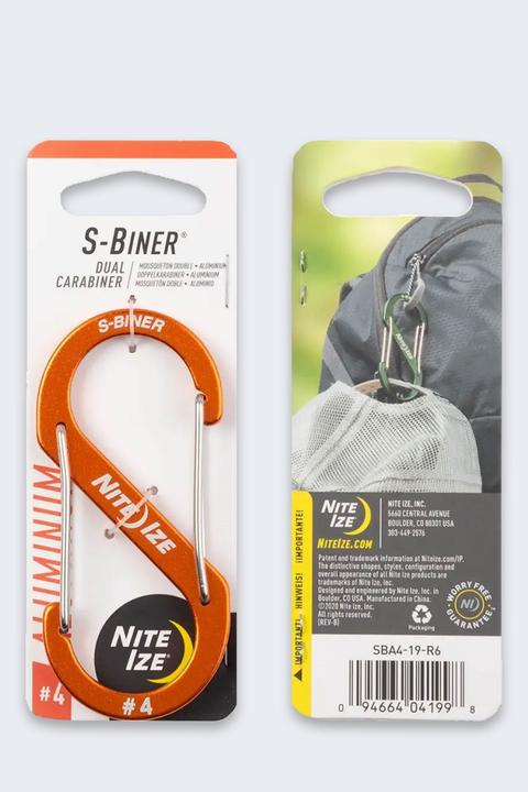 Immagine prodotto Nite Ize S-Biner#4 doppio in alluminio