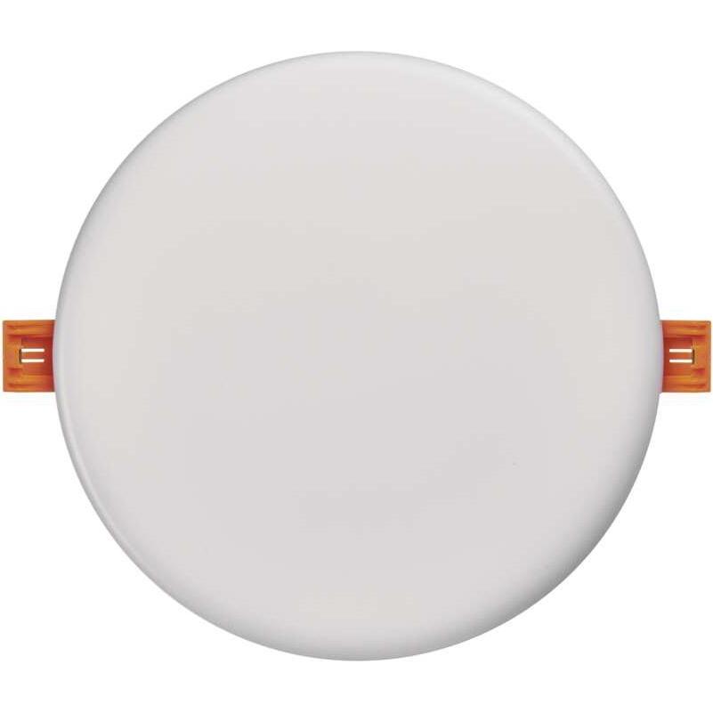 Emos, Wandleuchte + Deckenleuchte, LED Panel 155mm, rund, Einbauleuchte weiss, 13,5W neut.w. IP65 (1250 lm)