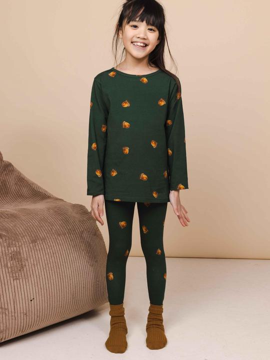 Produktbild Snurk Kinderleggings Winternüsse (164)