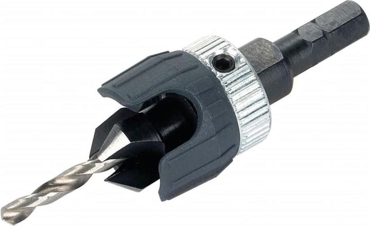 Produktbild wolfcraft wolfcraft 1 Vorbohrer m Senker+Tiefenst. ø3,2x12mm (3.2 mm, 12 mm)