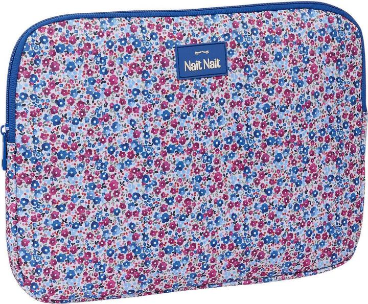 Nait Nait Laptop Hülle Flores coimbra azul Blau 34 x 25 x 2 cm (14")