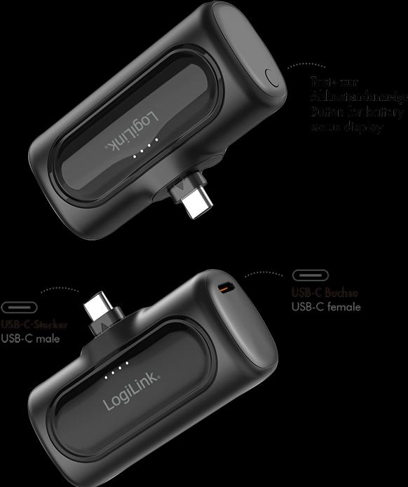 Produktbild LogiLink PA0349 (5000 mAh, 20 W, 18.50 Wh)