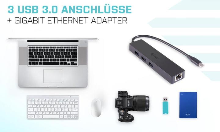 Image du produit i-tec C31gl3slim (USB-C, 4 ports)