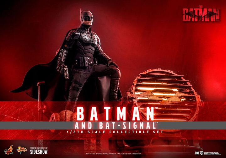 Produktbild Hot Toys The Batman figurine Movie Masterpiece 1/6 Batman with Bat-Signal 31 cm