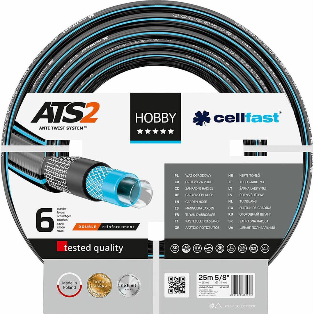 Cellfast, Gartenschlauch, Hobby (25 m, 15.24 mm)