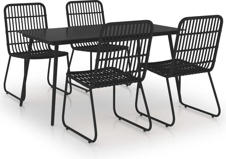 Produktbild vidaXL Garten-Essgruppe (150 x 80 x 74 cm)