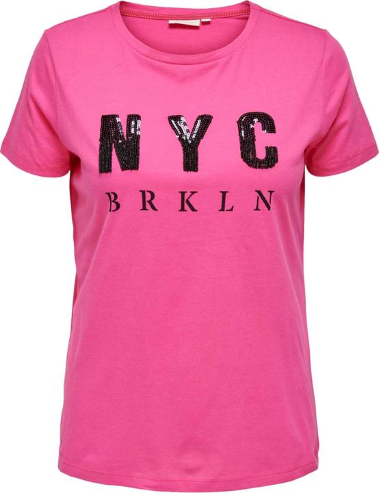 Only Curvy Print T-Shirt