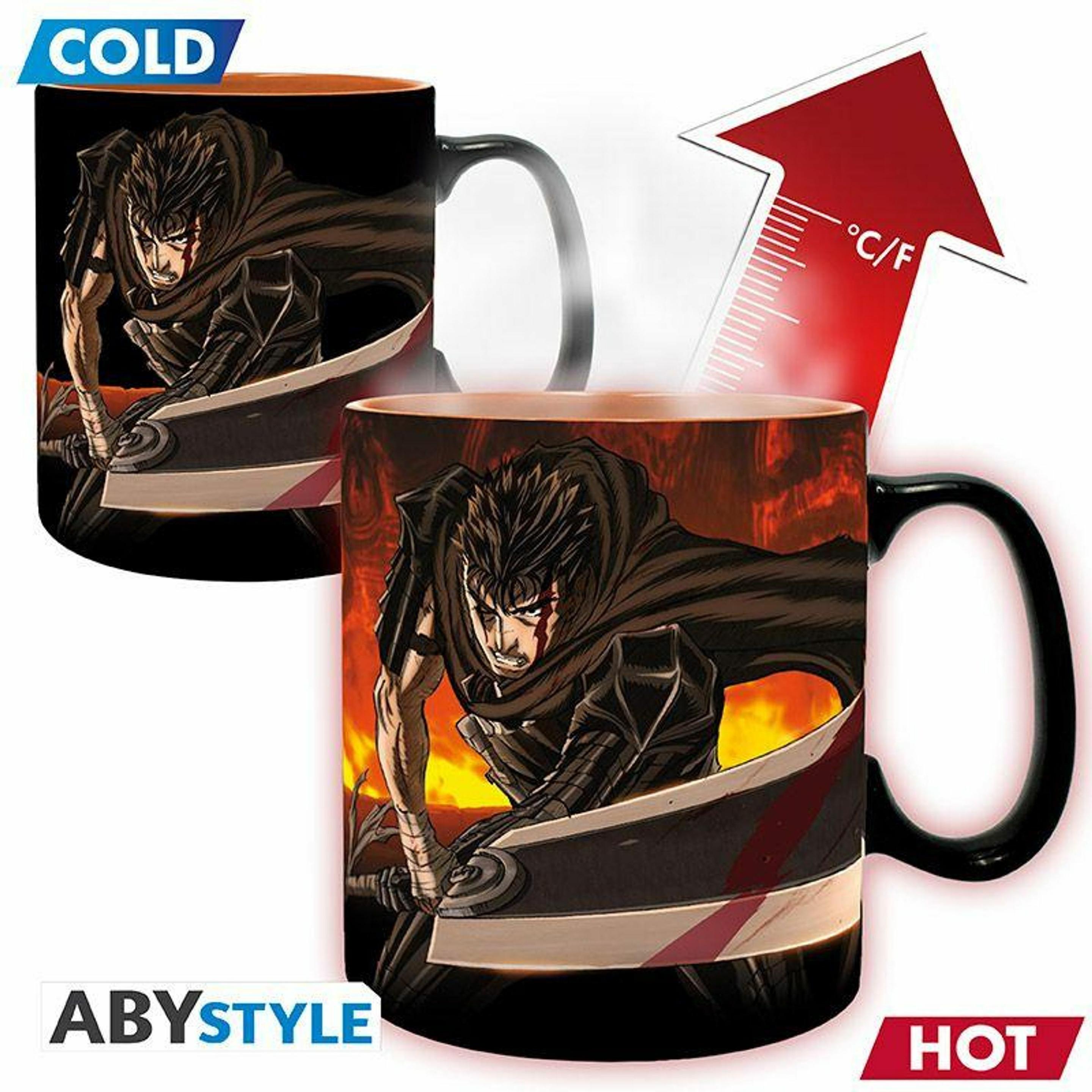 Abystyle Multicolore/Nero Tazza Cambia Colore Berserk, Tazze,