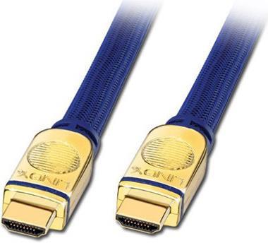 Actual product image Lindy Premium Gold HighSpeed HDMI 1.4 cable with Ethernet 3m (3 m, HDMI)
