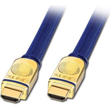 Lindy Premium Gold HighSpeed HDMI 1.4 Kabel mit Ethernet 3m (3 m, HDMI), Video Kabel