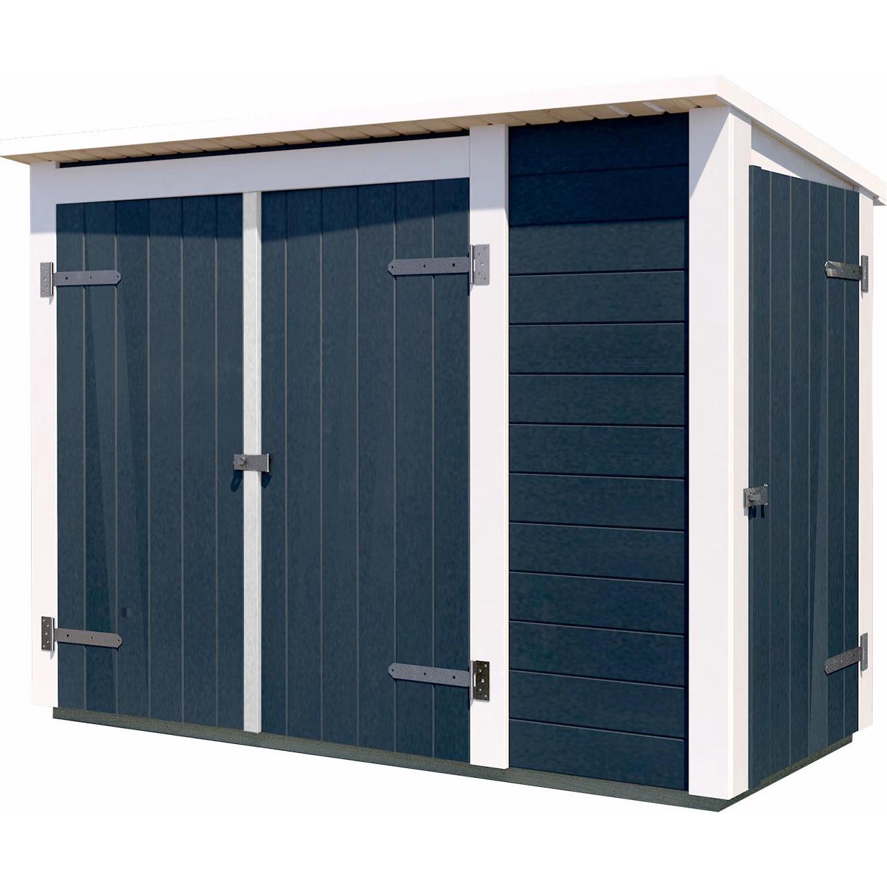 Weka Holzbau, Gartenhaus + Gartenschrank, Boden für Gerätehaus 345 Gr.1, natur