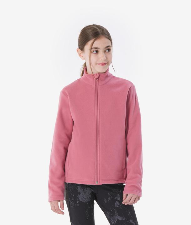 Produktbild Quechua Fleecejacke Kinder Gr. 122–170 - NH100 Zip rosa (140)
