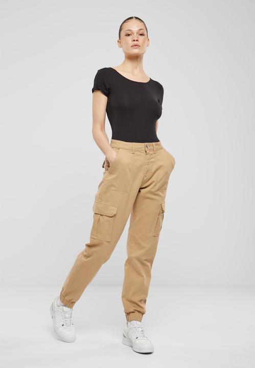 Actual product image Urban Classics Ladies Cotton Twill Utility Pants - 21189 (27)
