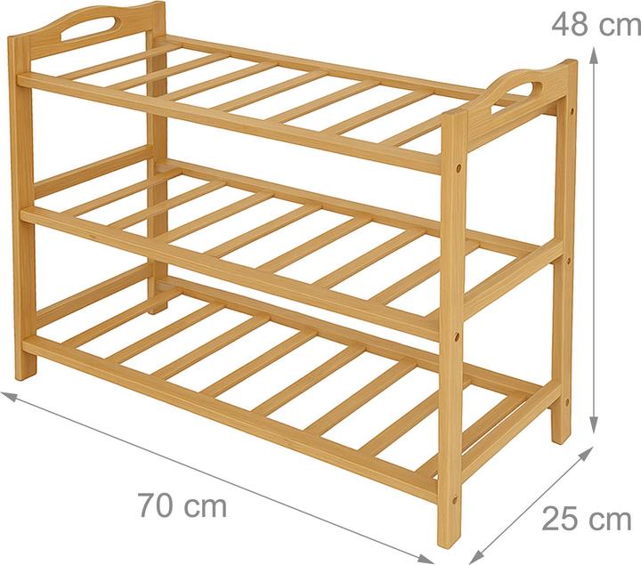 Immagine prodotto Relaxdays Scarpiera (70 x 25 x 48 cm)