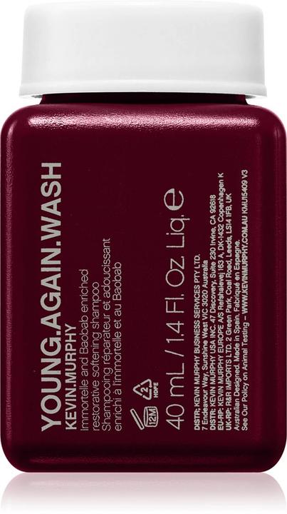 Kevin Murphy YOUNG.AGAIN.WASH 40ml (Liquid shampoo, 40 ml)