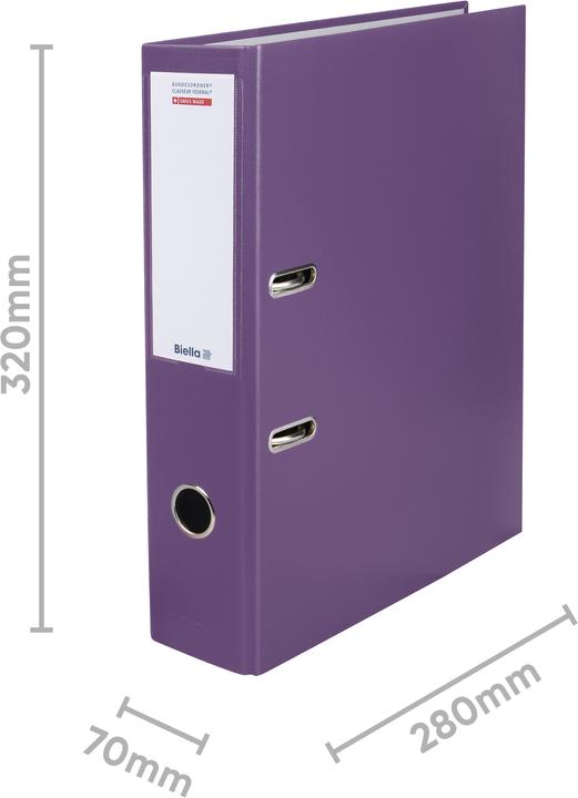Actual product image Biella federal file (A4, 70 mm, 1 x)