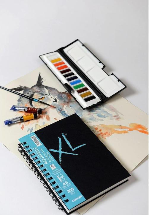 Actual product image Canson Book Watercolours (A5, Plain, Soft cover)