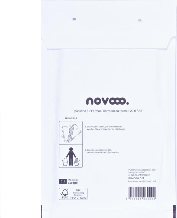 Immagine prodotto Novooo MIX - Luftpolstertaschen (100 pz.)