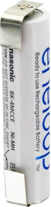 Produktbild Panasonic Eneloop BK-4MCC Micro AAA mit Lötfahne U-Form (AAA, 800 mAh)